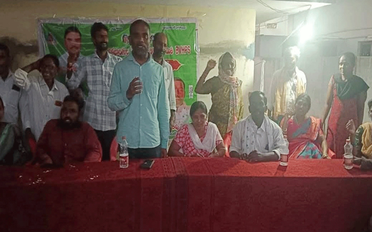 Chandur : హ‌స్తం పార్టీపై స‌మ‌ర శంఖ‌మే : గిద్దె రాజేశ్‌