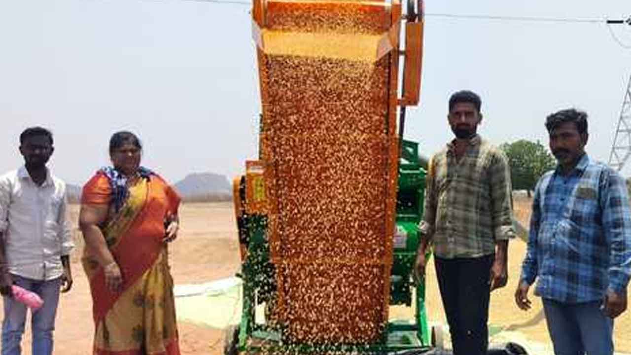 Paddy cleaner machine | ఆటోమేటిక్ పాడీ క్లీనర్.. రైతులకు తప్పనున్న ఇబ్బందులు
