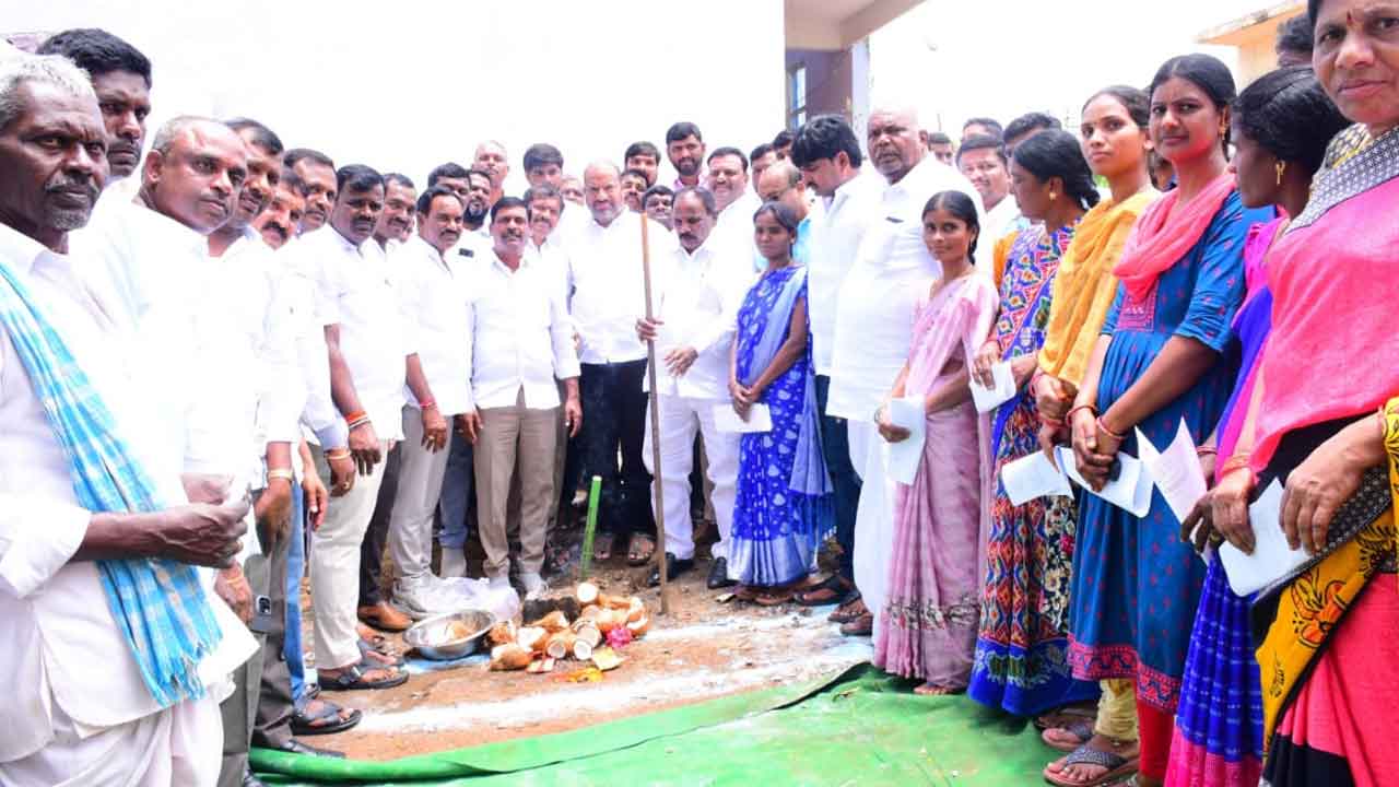 MLA Kale Yadaiah | పేదలకు ఇందిరమ్మ ఇండ్లు అందించేందుకు కృషి : ఎమ్మెల్యే కాలె యాదయ్య