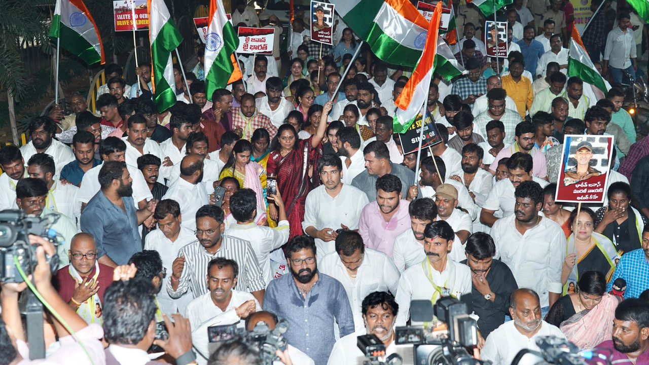 MLC Kavitha | యుద్ధ వాతావరణంలో అందాల పోటీలు నిర్వహించడం తప్పుడు సంకేతం : ఎమ్మెల్సీ కవిత