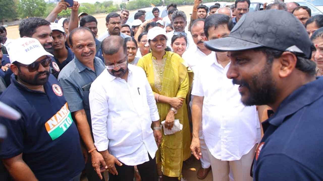 T10 Cricket League | ఆర్ట్స్ కాలేజీలో నాయిని టీ10 క్రికెట్‌ లీగ్‌ ప్రారంభం