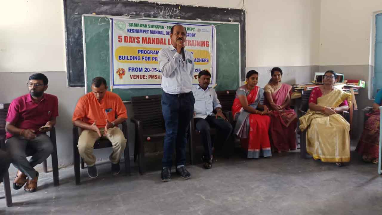 MEO Chandrashekhar | ప్రభుత్వ పాఠశాలల్లో విద్యార్థుల సంఖ్యను పెంచాలి : ఎంఈవో చంద్రశేఖర్‌