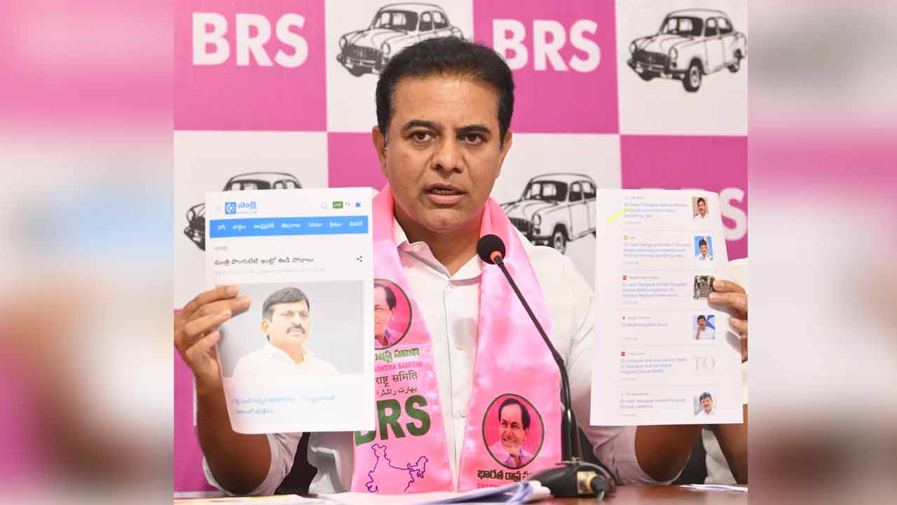 KTR | క‌ర్ణాట‌క‌లో లొల్లి.. తెలంగాణ‌లో మౌనం.. బీజేపీ నేత‌ల తీరుపై కేటీఆర్ ఫైర్
