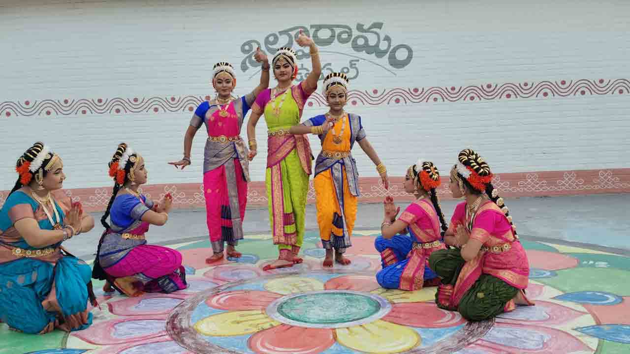 kuchipudi | మినీ శిల్పారామంలో ఆకట్టుకున్న కూచిపూడి నాట్యం