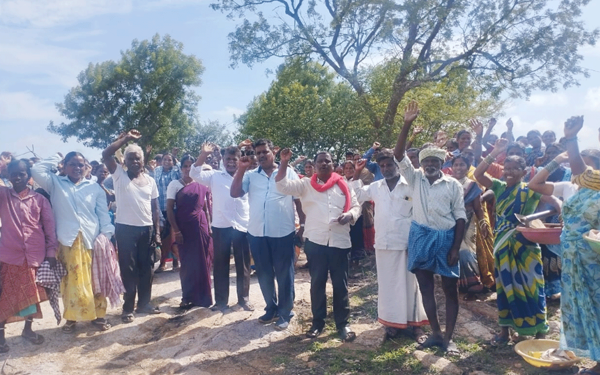 Rajapet : యాదాద్రి కలెక్టరేట్‌ వద్ద ధర్నాను జయ్రపదం చేయాలి : కొండమడుగు నర్సింహ