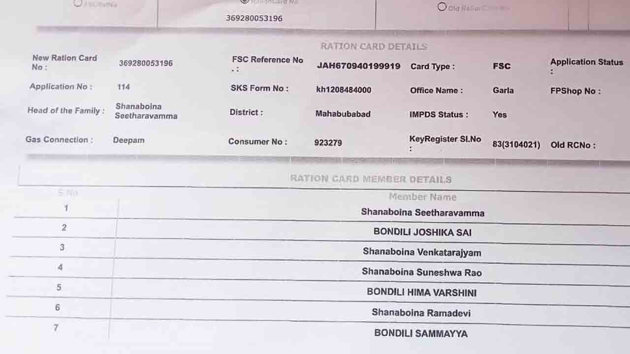తప్పులతడకగా రేషన్‌ కార్డుల జాబితా