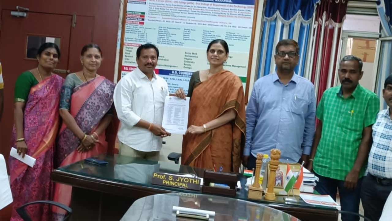 Kakatiya University | ఆర్ట్స్ కాలేజీ NSS ప్రోగ్రాం ఆఫీసర్ల నియామకం