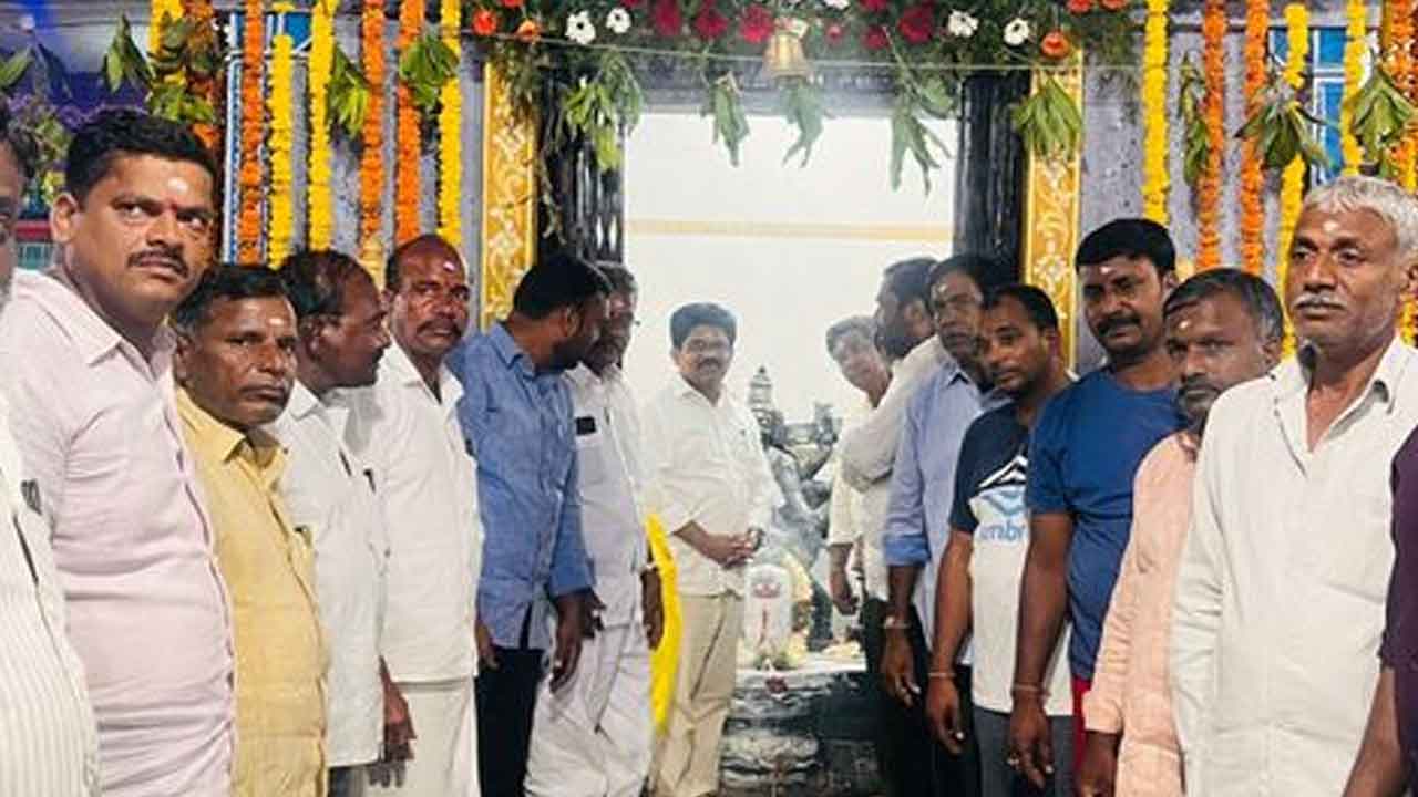 Nallagonda | కంఠమహేశ్వర దీపారాధనలో పాల్గొన్న పల్లె రవి కుమార్ గౌడ్