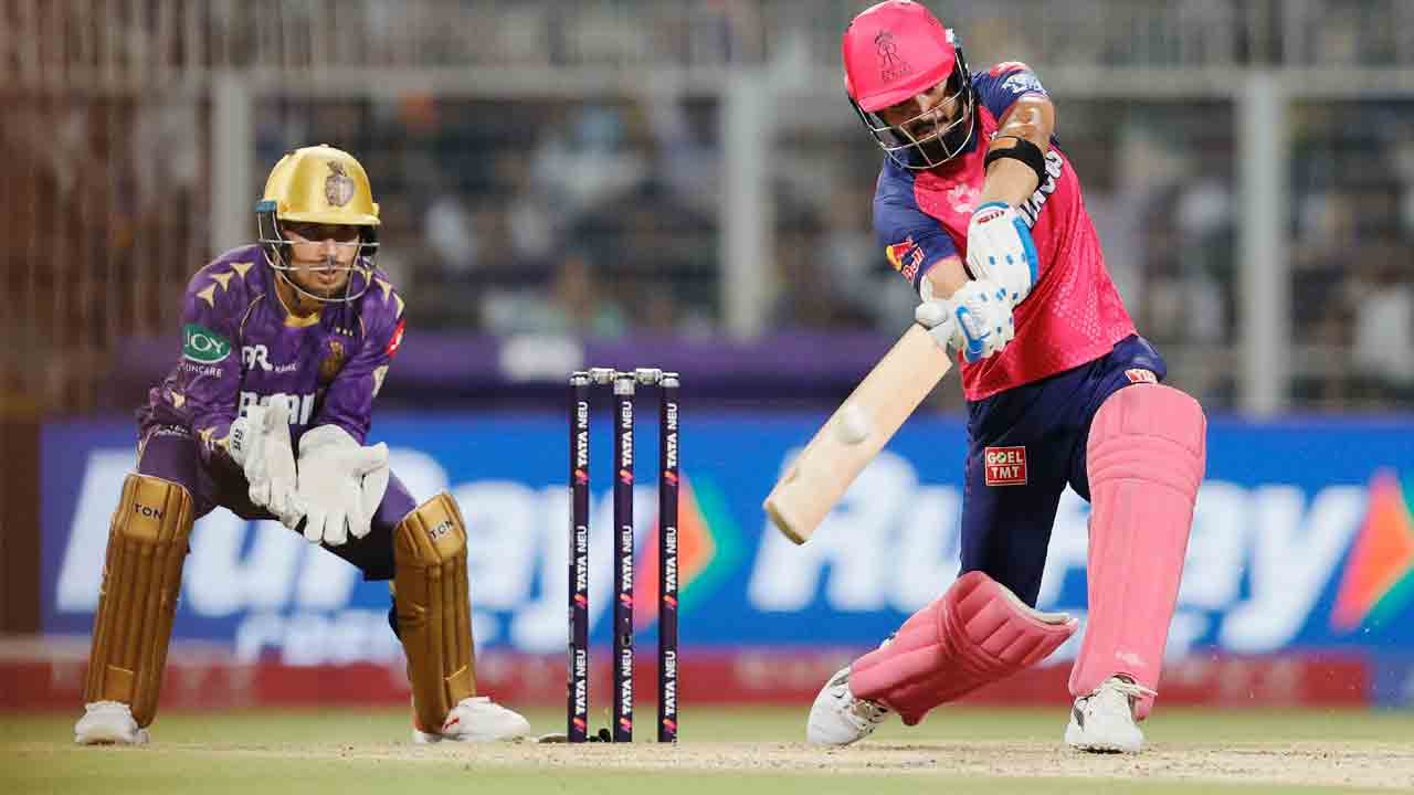 IPL 2025 | ప‌రాగ్ ప‌వ‌ర్ హిట్టింగ్.. ఒకే ఓవ‌ర్లో 5 సిక్స‌ర్లు!