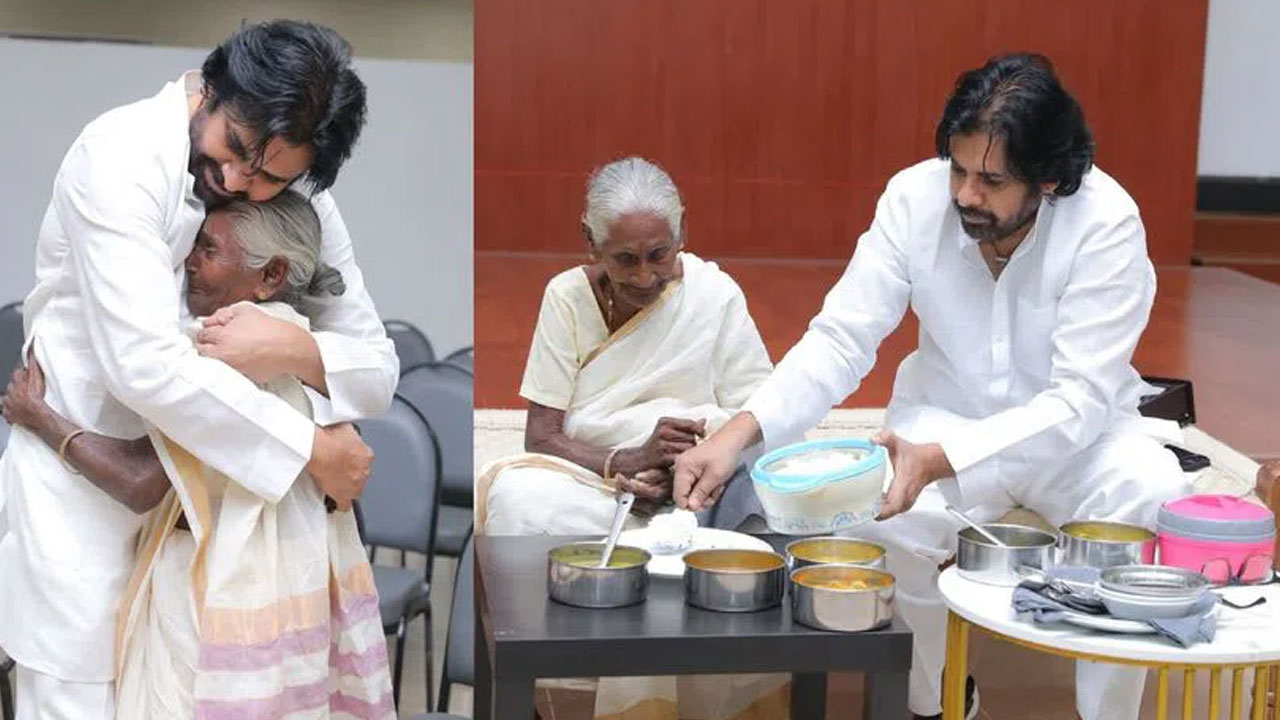 Pawan Kalyan | బామ్మ చేసిన ప‌నికి ఫిదా అయిన ప‌వ‌న్ క‌ళ్యాణ్‌.. త‌న ద‌గ్గ‌రికి పిలిపించుకొని భోజనం పెట్టి, చీర, డబ్బు..