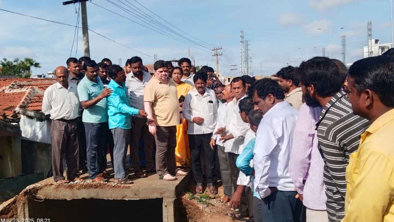 Ponnam Prabhakar | బస్వాపూర్‌ను సందర్శించిన పొన్నం ప్రభాకర్‌