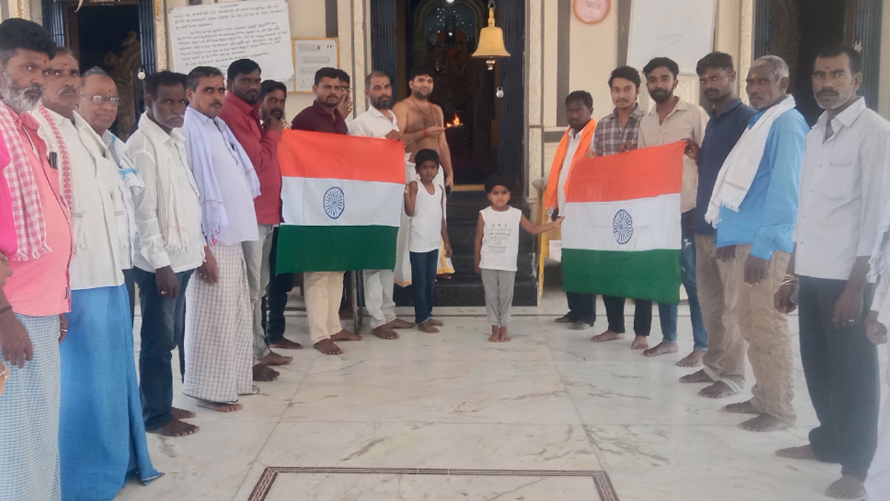 Pothangal | పోతంగల్‌లో భారత సైన్యానికి మద్దతుగా ప్రత్యేక పూజలు