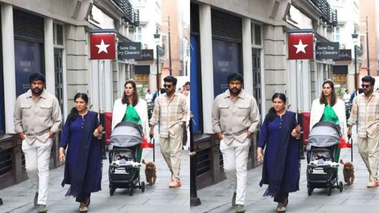 Ram Charan | రామ్ చరణ్ మైనపు విగ్రహ ఆవిష్కరణ.. లండన్లో ప్రత్యక్షమైన చిరు ఫ్యామిలీ