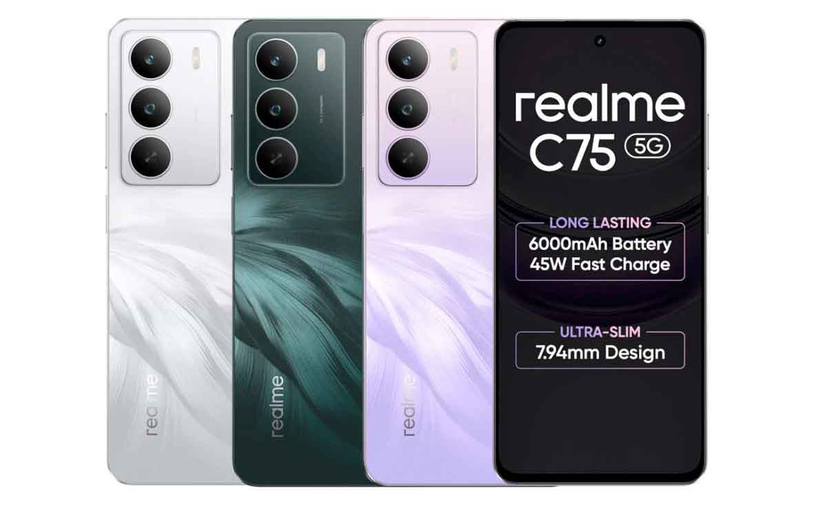 realme C75 5G | భారీ బ్యాట‌రీ, దృఢ‌మైన క్వాలిటీతో వ‌చ్చిన రియ‌ల్‌మి లేటెస్ట్ బ‌డ్జెట్ స్మార్ట్ ఫోన్‌..!