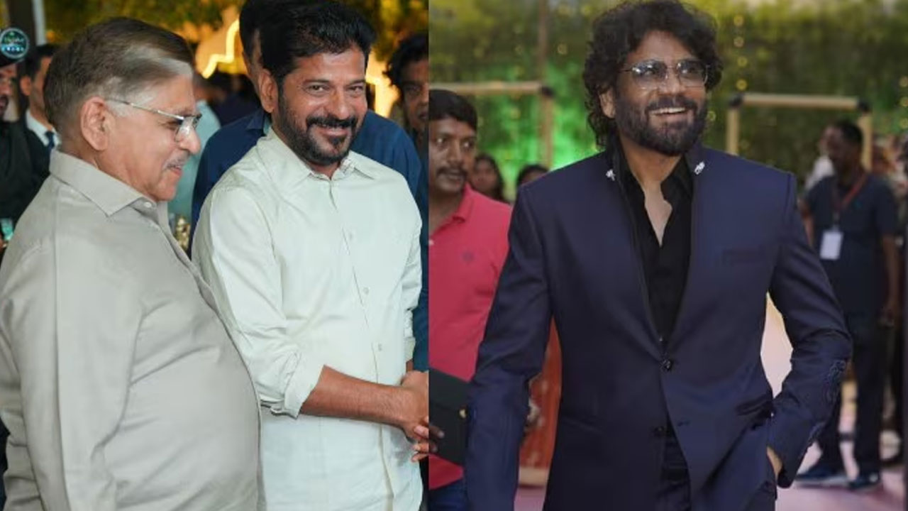 Nagarjuna | సీఎంతో డిన్న‌ర్‌కి హాజ‌రైన నాగార్జున‌, అల్లు అర‌వింద్.. ఇప్పుడిదే హాట్ డిస్క‌ష‌న్