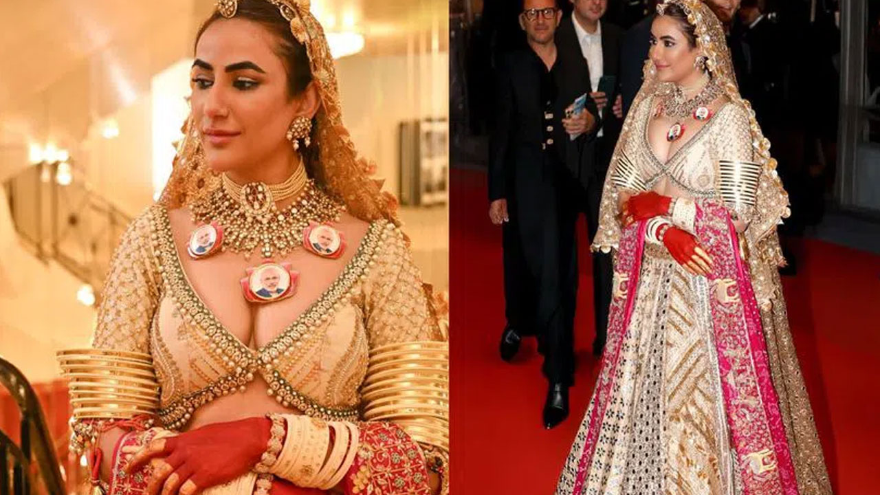 Ruchi Gujjar  | మోదీ నెక్లెస్‌తో కేన్స్‌లో సంద‌డి చేసిన బాలీవుడ్ భామ‌.. అంద‌రి చూపు ఆమె వైపే