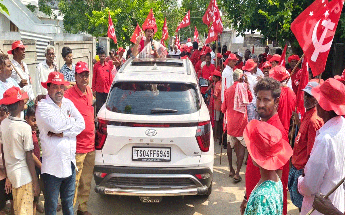 Bonakal : పెట్టుబడిదారి విధానాలకు వ్యతిరేకంగా ఐక్య ఉద్యమాలు : బుగ్గవీటి సరళ