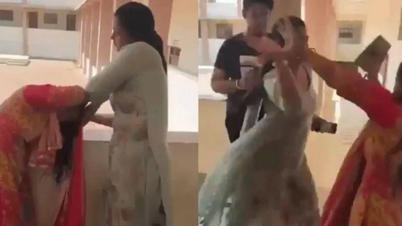 Madhya Pradesh: స్కూల్‌లో ప్రిన్సిప‌ల్ వ‌ర్సెస్ లైబ్రేరియ‌న్‌.. సిగ‌లు ప‌ట్టుకుని కొట్టుకున్నారు.. వీడియో