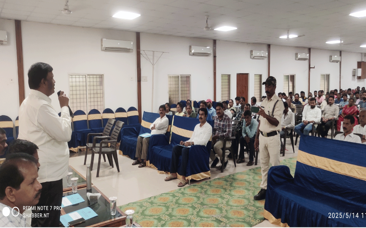 Ramavaram : తీరు మారకుంటే చర్యలు తప్పవు : జీఎం శాలెం రాజు