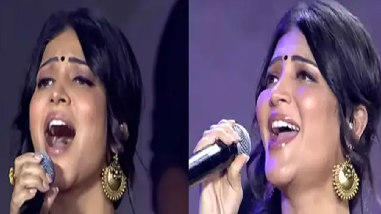 Sruthi Hassan | 16 ఏళ్ల త‌ర్వాత తండ్రి కోసం లైవ్ ప‌ర్‌ఫార్మెన్స్ ఇచ్చిన శృతి.. వీడియో వైర‌ల్