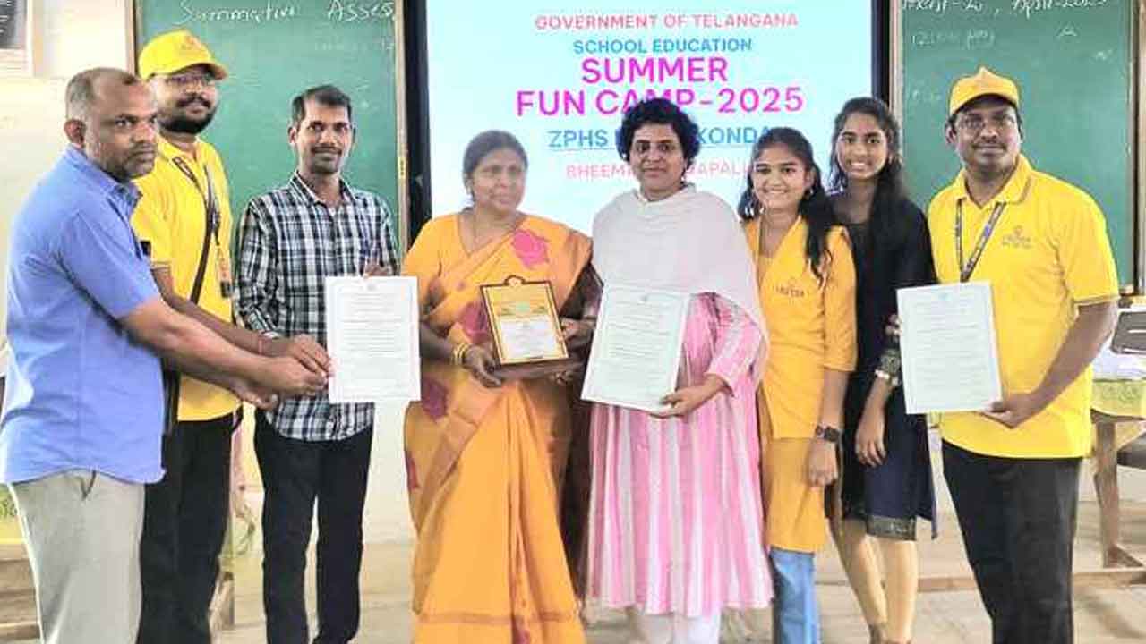 Summer training camp | కొత్తకొండలో ముగిసిన వేసవి శిక్షణ శిబిరం