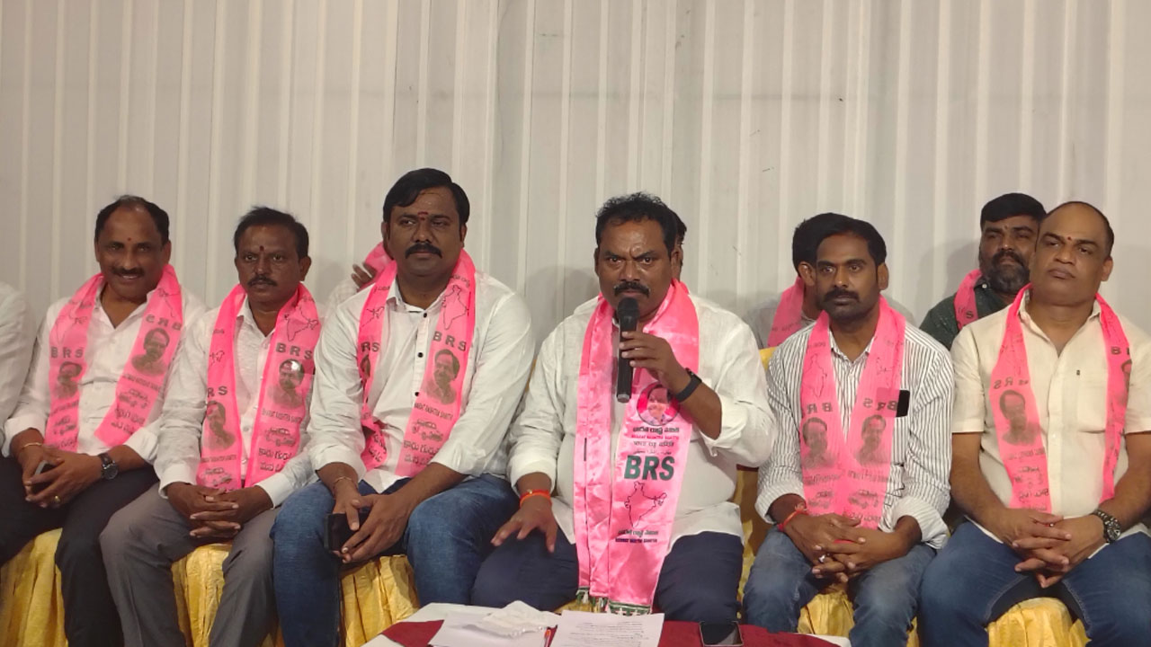 Sunke Ravishankar | కాళేశ్వరం ప్రాజెక్టుపై అబద్ధపు ప్రచారాలు మానుకోవాలి: సుంకె రవిశంకర్