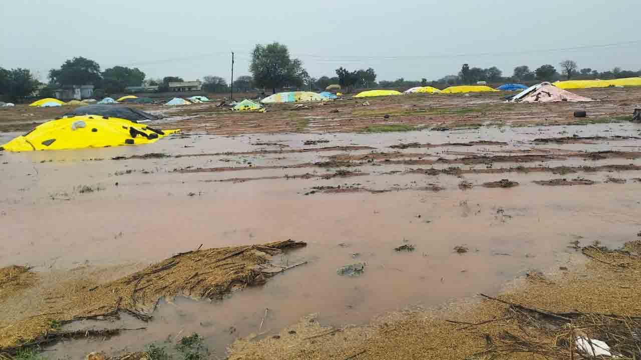 మండుటెండలో భారీ వర్షం.. ఉరుములు మెరుపులతో కురిసిన వాన