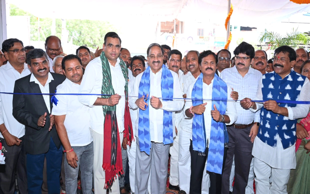 Pochampally : పోచంపల్లిలో ఐఐహెచ్‌టీఐ ఏర్పాటుకు కృషి : మంత్రి తుమ్మల నాగేశ్వరరావు