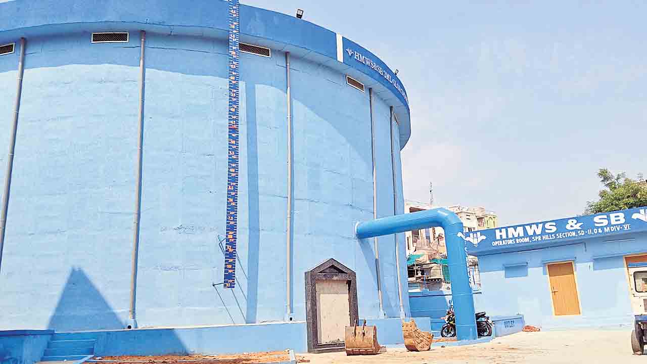 తీరిన ఎస్‌పీఆర్‌హిల్స్‌ దాహార్తి