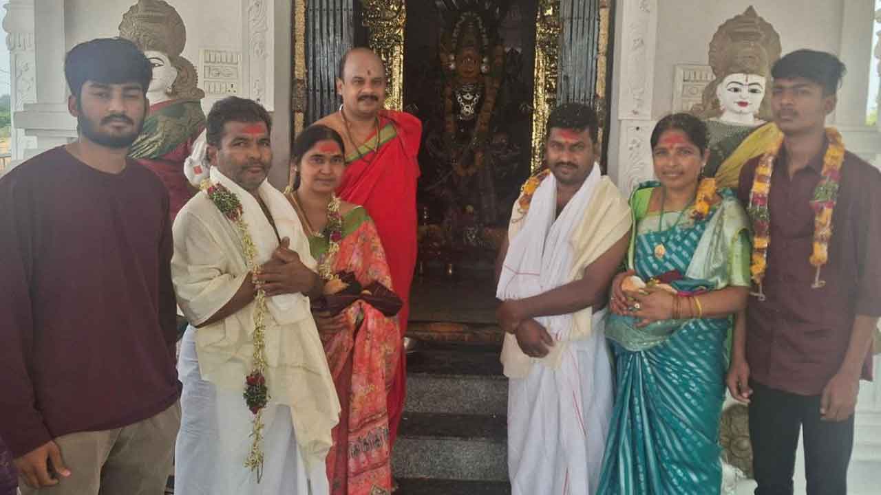 Makara Thoranam | జంగంపేట రేణుక ఎల్లమ్మకు మకర తోరణం బహుకరణ