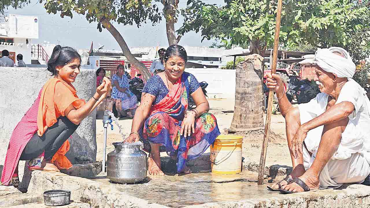 తాగునీటికి శాశ్వత భరోసా