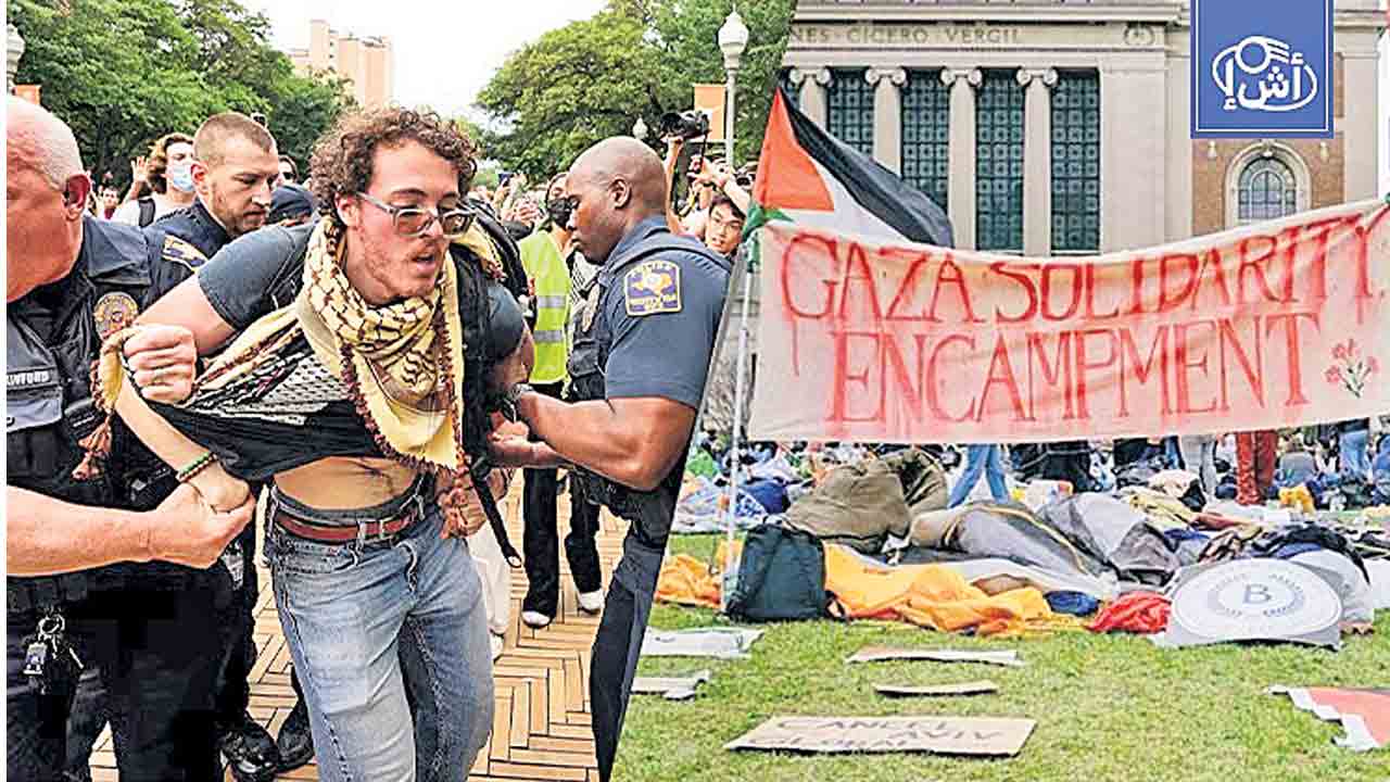 అమెరికా వర్సిటీల్లో నిరసనల వెల్లువ!