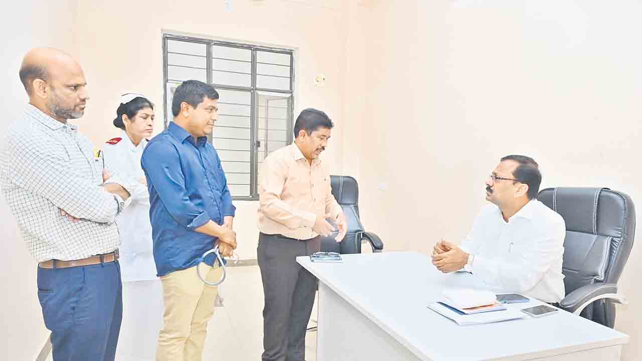 జీజీహెచ్ సిబ్బంది నిర్లక్ష్యం!