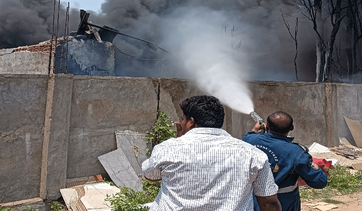 Fire accident | ధరూర్ గ్రామంలో అగ్ని ప్రమాదం..