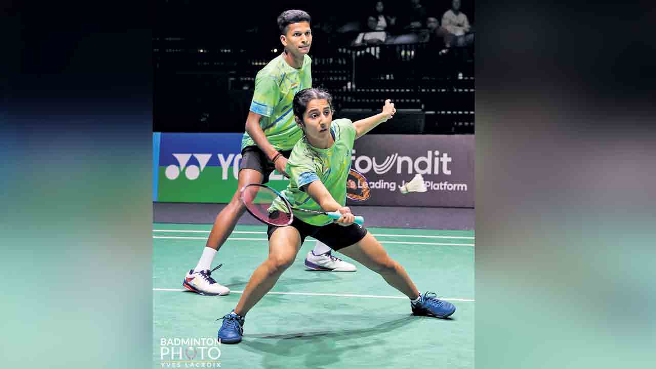 రెండో రౌండ్‌కు కరుణాకరన్‌ జోడీ