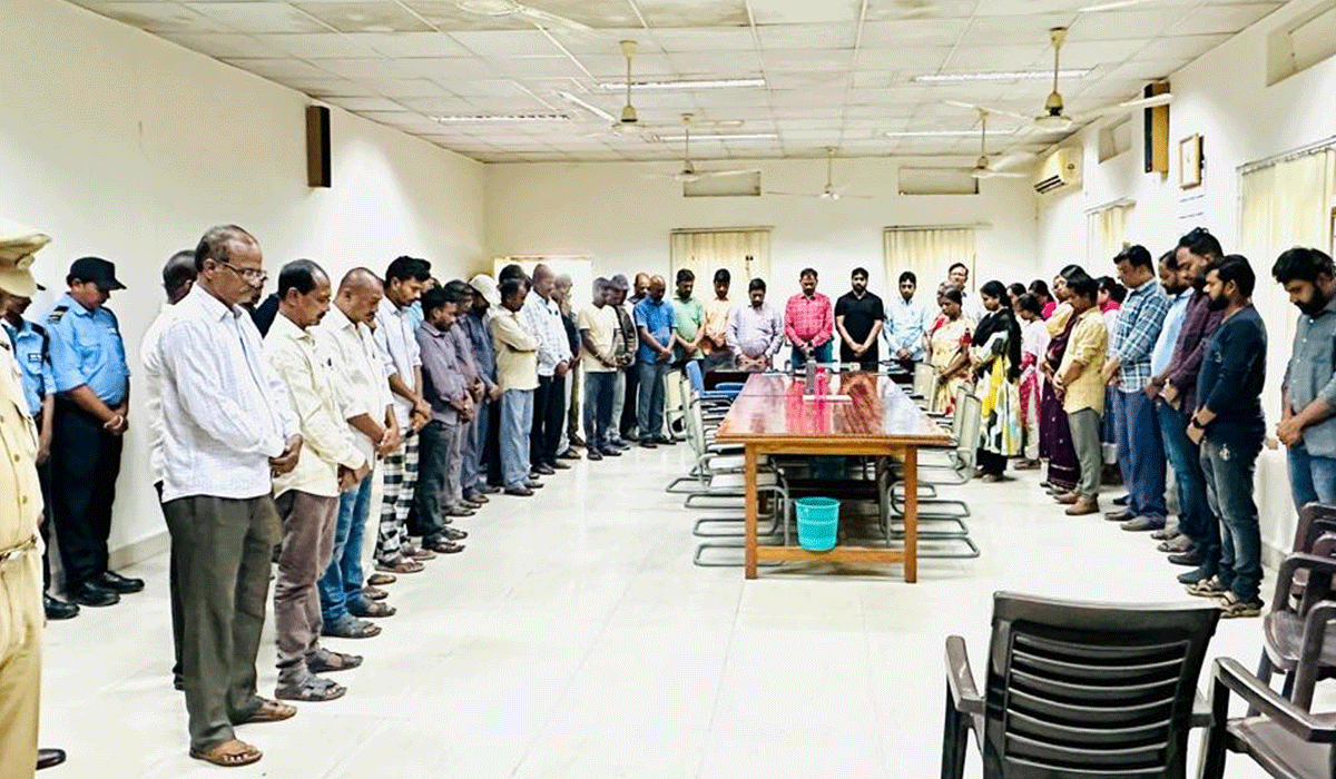 NTPC | ఎన్టీపీసీలో ఏఏఈ రహీమ్ ఖాన్ కు ఘన నివా ళి