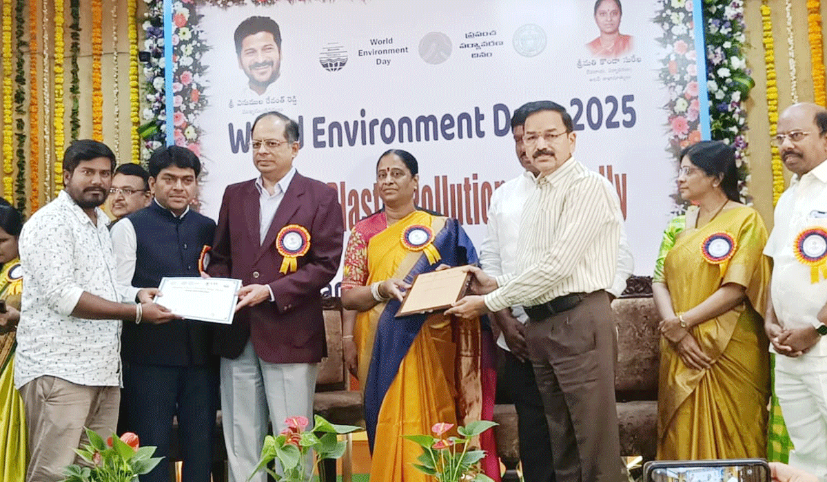 Best Environmental Performance award  | కోరుట్ల బల్దియాకు ‘ఉత్తమ పర్యావరణ పనితీరు’ అవార్డు