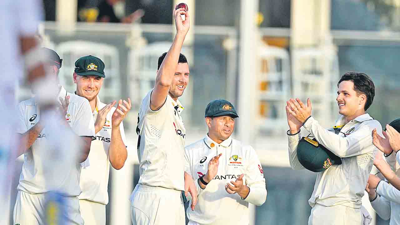 ఆసీస్‌దే తొలి టెస్టు విండీస్‌పై ఘన విజయం