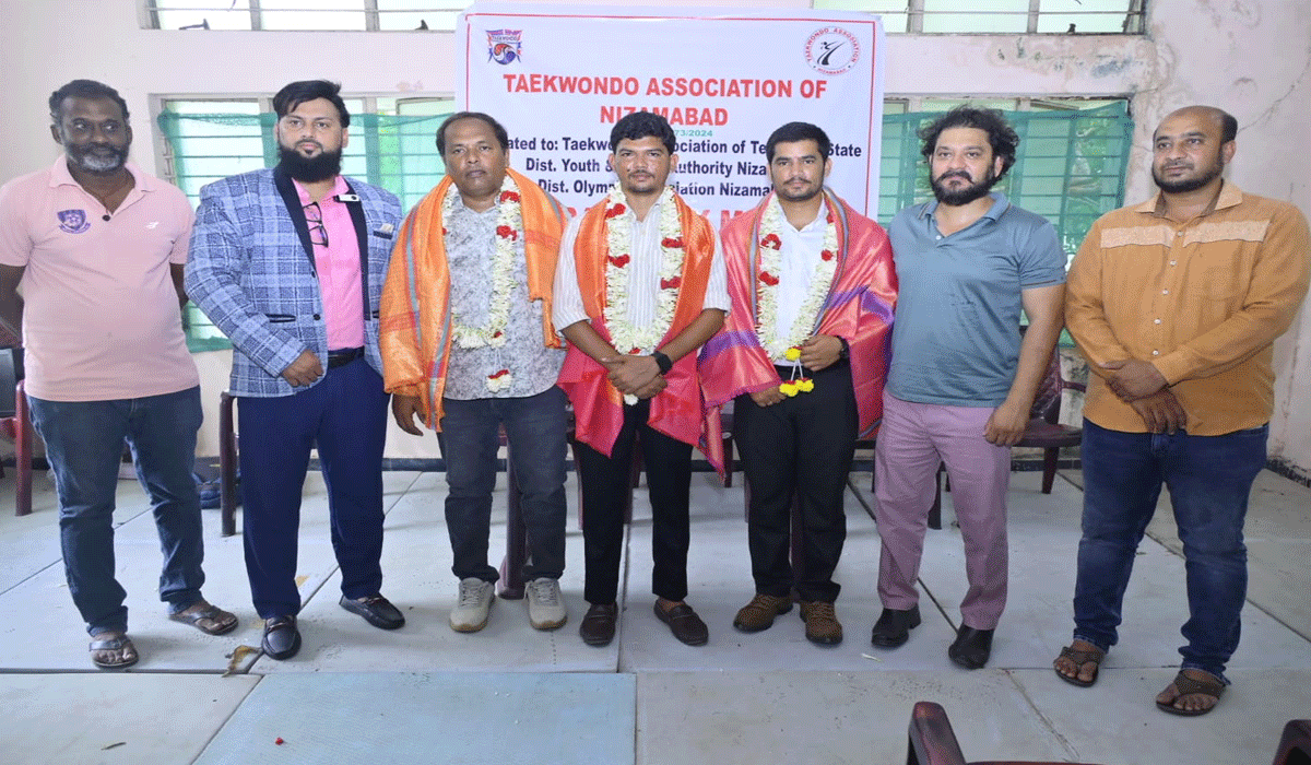 Taekwondo | నిజాబాబాద్ జిల్లా టైక్వాండో అసోసియేషన్ నూతన కార్యవర్గం ఏర్పాటు