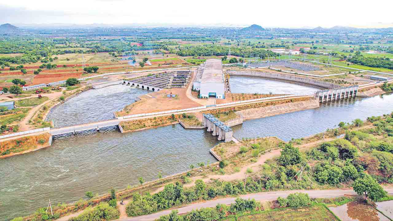 ఐదువిధాల అద్భుతం.. కాళేశ్వర జలసౌధం!