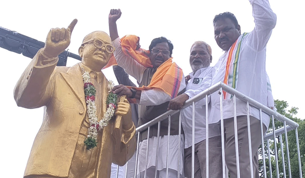 Vivek Venkataswamy | కాకా సేవలు మరువలేనివి.. మైనింగ్ కార్మిక శాఖ మంత్రి వివేక్ వెంకటస్వామి