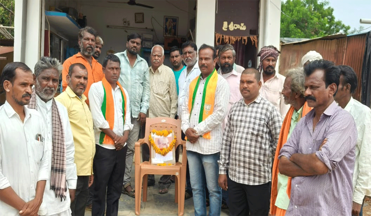 Shyam Prasad Mukherjee | పొతంగల్‌లో శ్యామ్‌ప్రసాద్‌ ముఖర్జీ వర్ధంతి