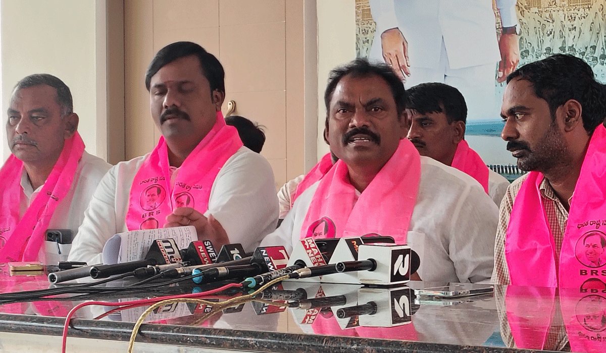 Sunke Ravi Shankar | రైతులను మోసం చేసినందుకా కాంగ్రెస్ సంబురాలు.. మాజీ ఎమ్మెల్యే సుంకె రవిశంకర్‌