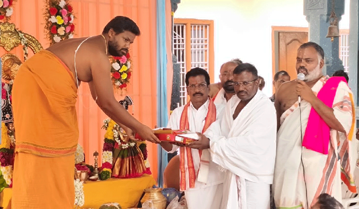 Venkateswara Swamy Kalyanam | కరీంనగర్‌లో వైభవంగా వెంకటేశ్వర స్వామి కల్యాణం