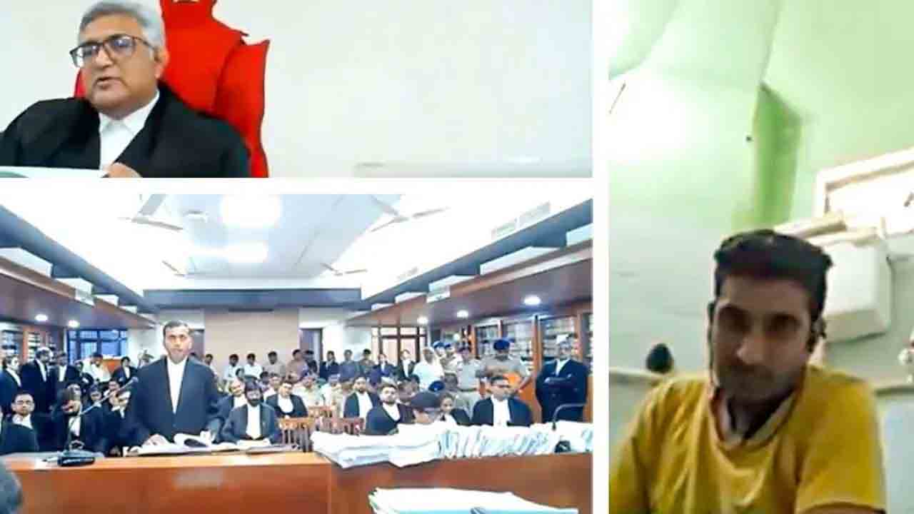 టాయిలెట్‌లో కూర్చొని వర్చువల్‌గా కోర్టుకు హాజరు!