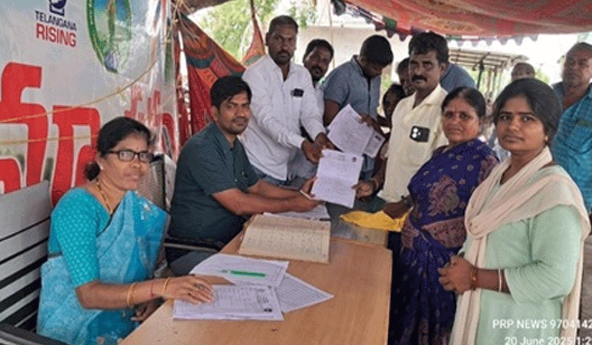 Bhu Bharathi | ముగిసిన భూ భారతి రెవెన్యూ గ్రామసభలు.. 11 రెవిన్యూ గ్రామాల్లో 2589 దరఖాస్తుల స్వీకరణ