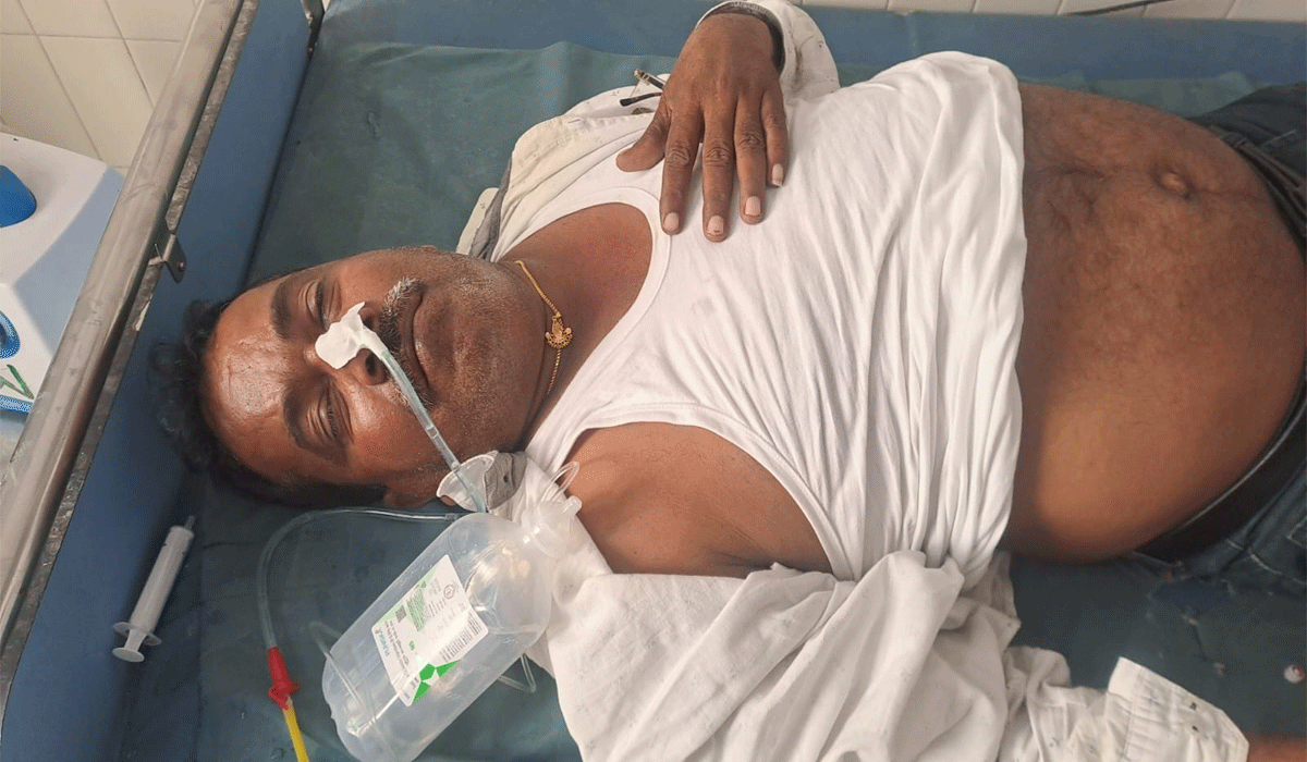 Siricilla | తంగళ్ళపల్లి పోలీస్ స్టేషన్ లో పురుగుల మందు తాగి వ్యక్తి ఆత్మహత్యాయత్నం