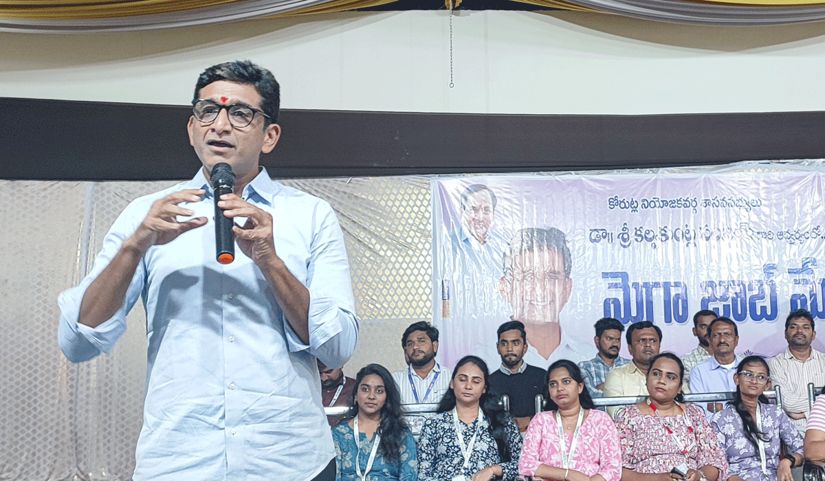 MLA Dr Kalvakuntla Sanjay | నవతరం, యువతరం చేతుల్లోనే దేశ భవిష్యత్.. కోరుట్ల ఎమ్మెల్యే డాక్టర్ కల్వకుంట్ల సంజయ్