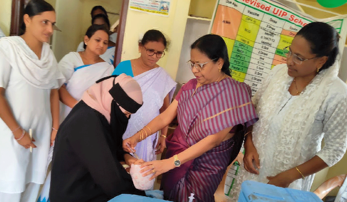 Peddapally | శిశువులకు రోటాసిల్‌ వ్యాక్సిన్‌ వేయాలి.. డీఎంహెచ్‌వో డాక్టర్‌ అన్న ప్రసన్న కుమారి