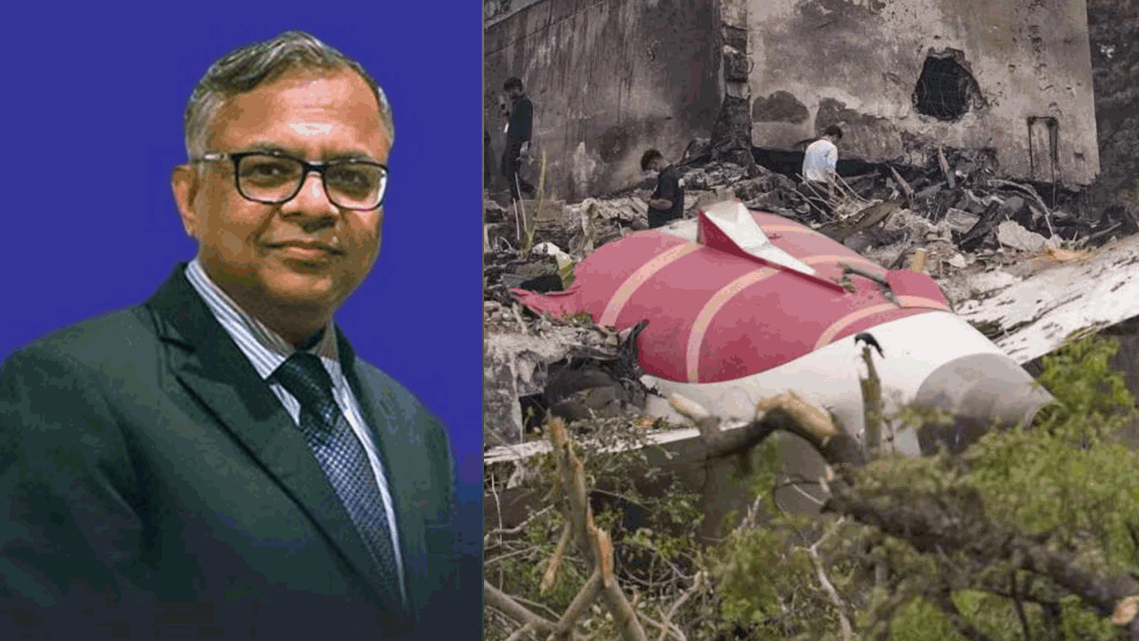 N Chandrasekharan | ఎయిర్ ఇండియా విమాన ప్రమాదంపై క్షమాపణలు చెప్పిన టాటా గ్రూప్ చైర్మన్ చంద్రశేఖరన్